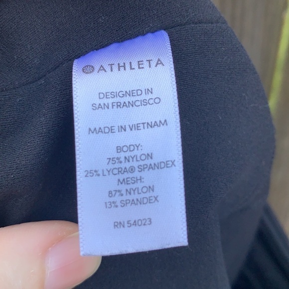 Athleta PowerVita Side Stripe 7/8 Salutation Tight, size XS - Picture 9 of 10